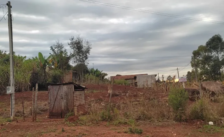 Terreno de esquina na travessa Dom Pedro I em Iretama Pr