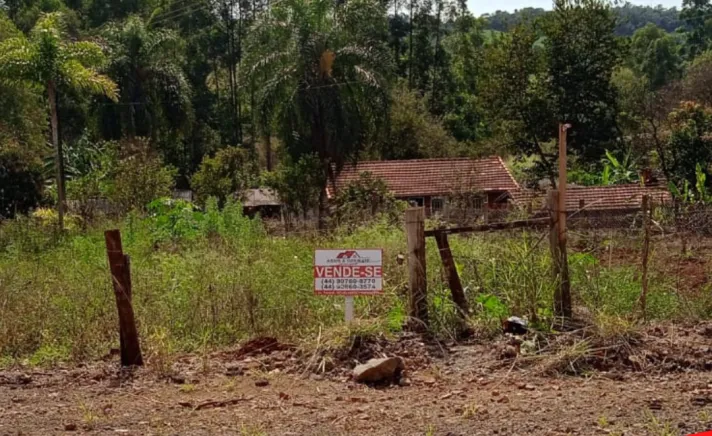 Terreno de esquina na Rua das Rosas em Iretama Pr