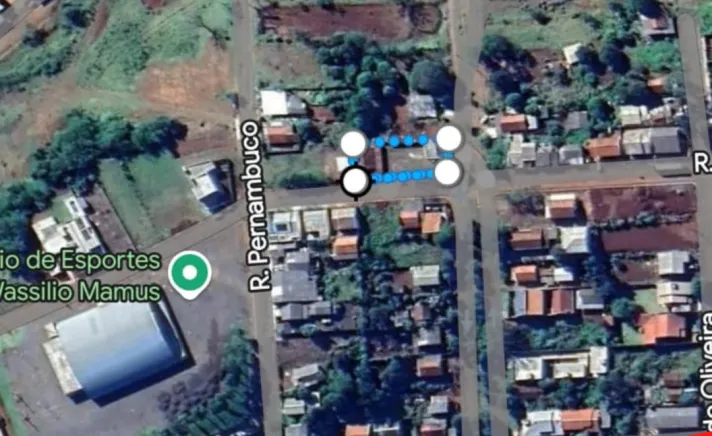 Terreno de esquina com casa em construção à venda em Iretama-PR !